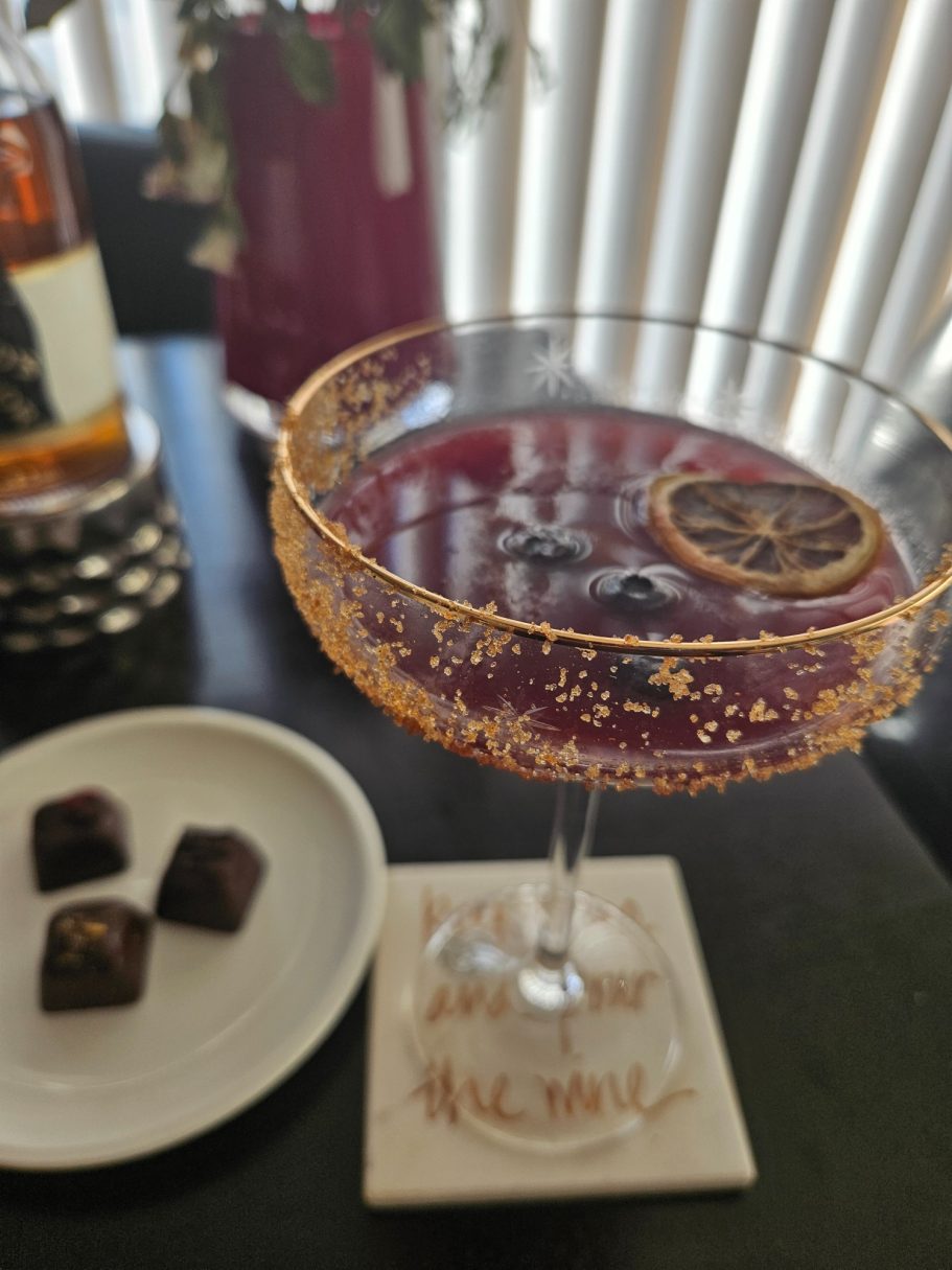 Blueberry Cobbler Cosmo